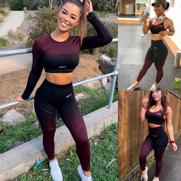 Echt Arise Ombre Berry Black Seamless 